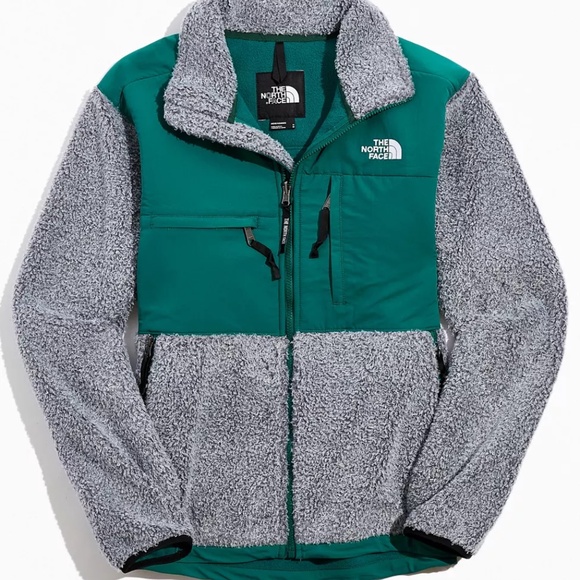 The North Face Denali Berber Fleece Jacket Gray Green Unisex